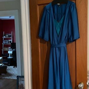 Banana Republic True Wrap Dress with Slip Lining